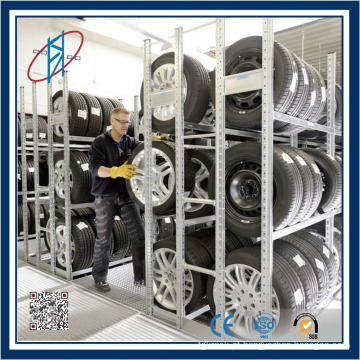 Powder Coating Industrial Tire Rack Storage System